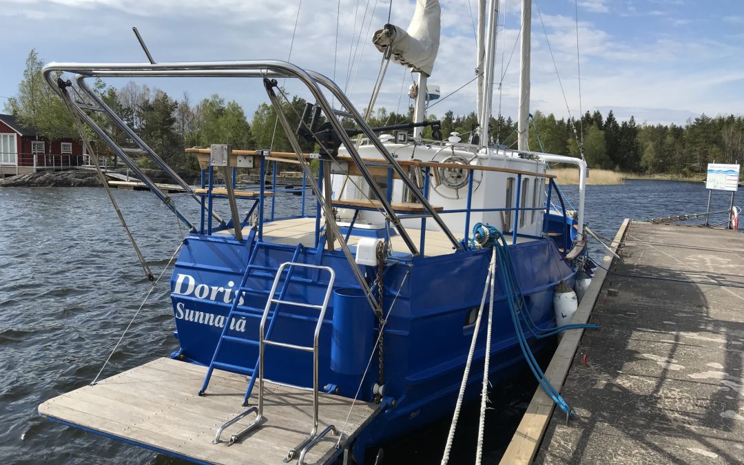 Motorseglare i stål – SÅLD